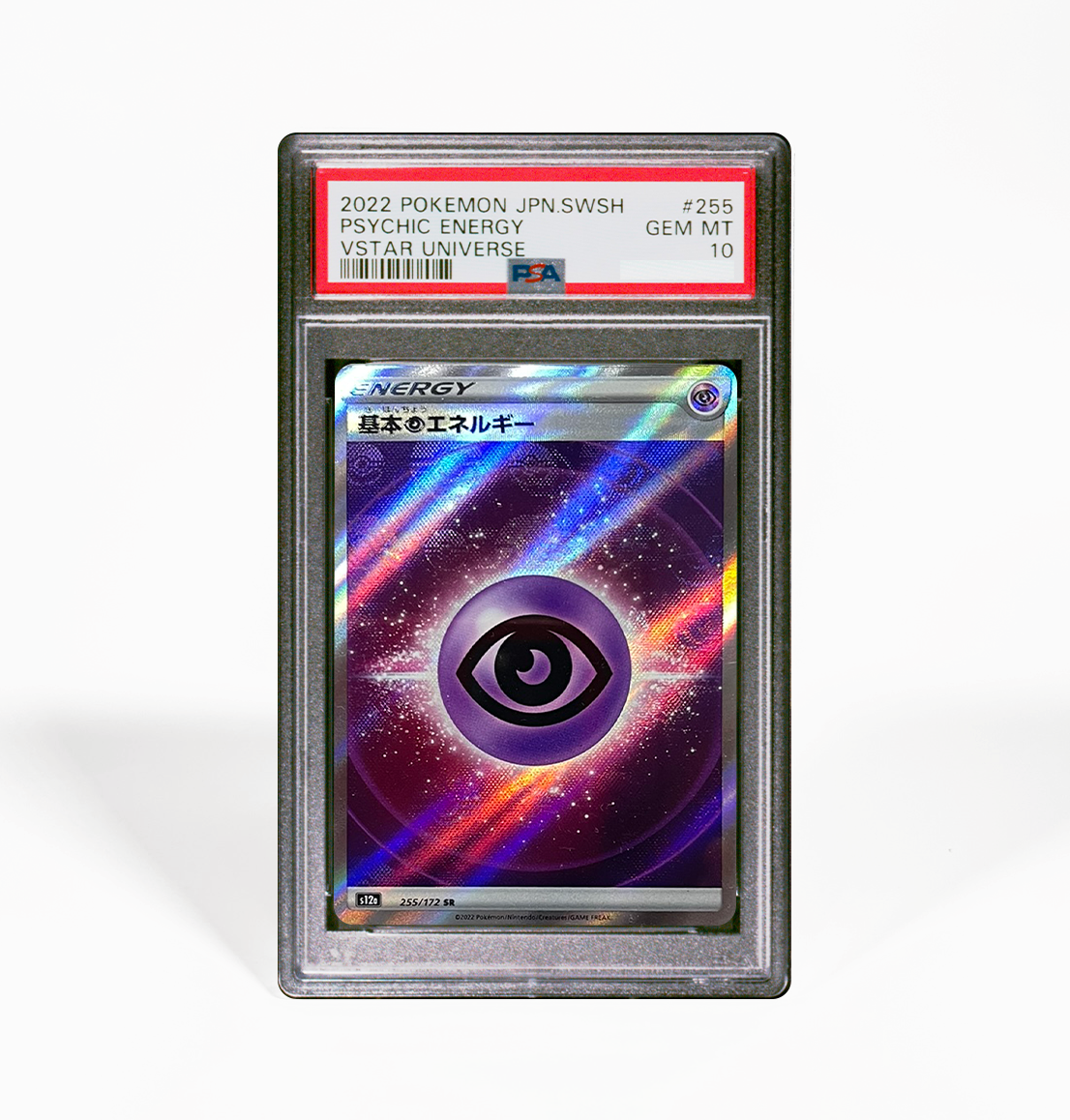 PSA 10 Psychic Energy #255 VStar Universe s12a Japanese Pokemon card