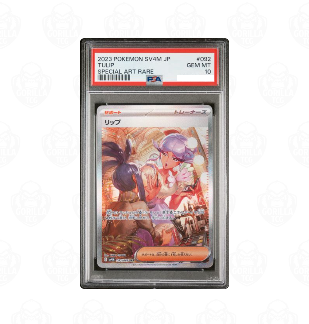 PSA 10 Tulip #092 Future Flash SV4M Japanese Pokemon card GorillaTCG PSA 10 Tulip #092 Future Flash SV4M Japanese Pokemon card GorillaTCG