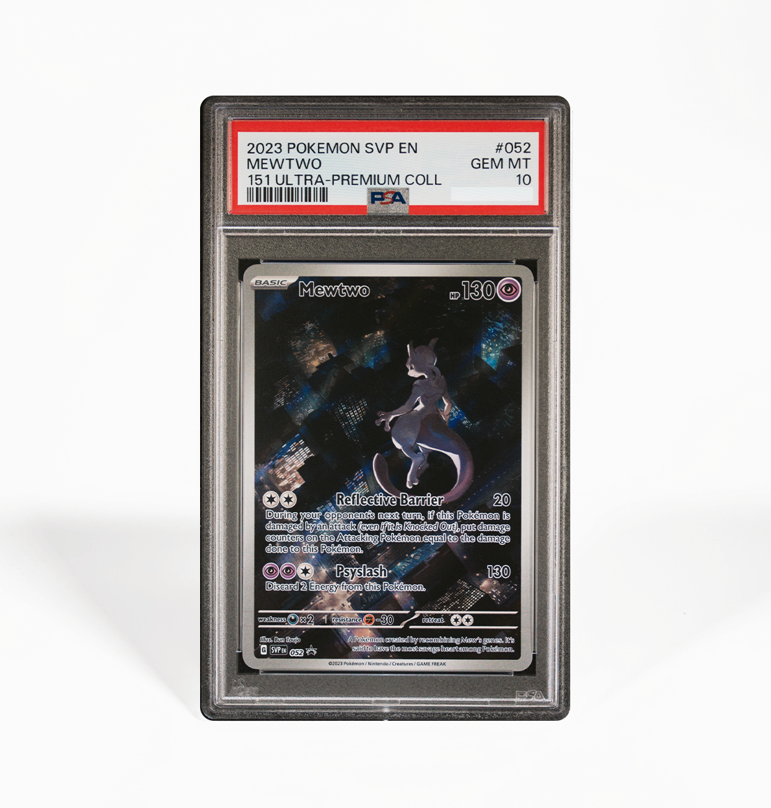 PSA 10 Mewtwo SVP #052 Pokemon card