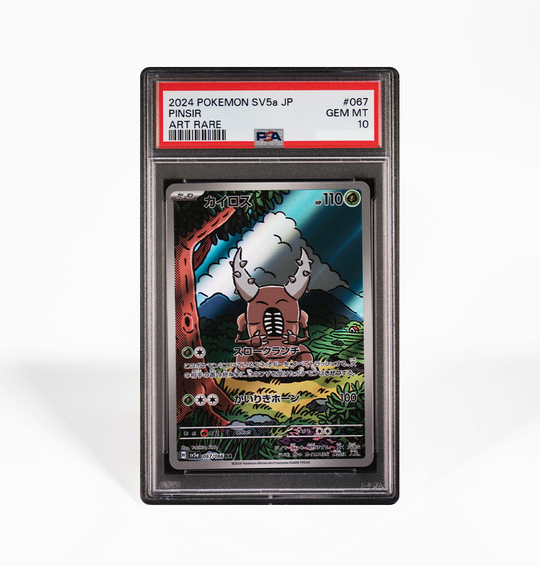 PSA 10 Pinsir #067 Crimson Haze SV5a Japanese Pokemon card GorillaTCG PSA 10 Pinsir #067 Crimson Haze SV5a Japanese Pokemon card GorillaTCG