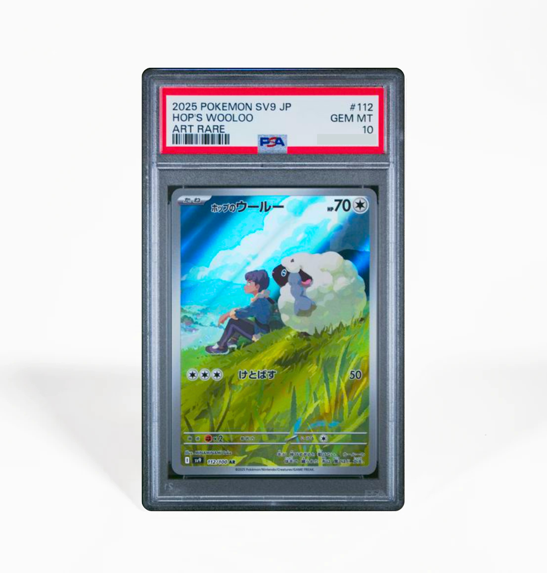 PSA 10 Hop's Wooloo #112 Battle Partners SV9 Japanese Pokemon card GorillaTCG PSA 10 Hop's Wooloo #112 Battle Partners SV9 Japanese Pokemon card GorillaTCG