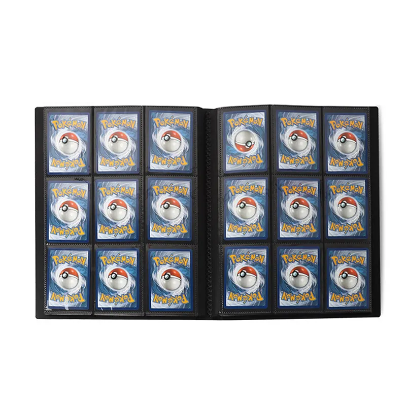9 Pocket 360 Trading Card binder with Elastic Strap without Logo