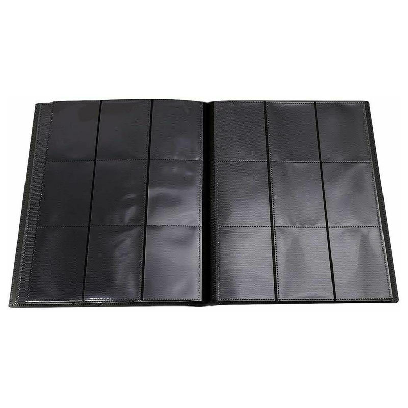 9 Pocket 360 Trading Card binder with Elastic Strap without Logo
