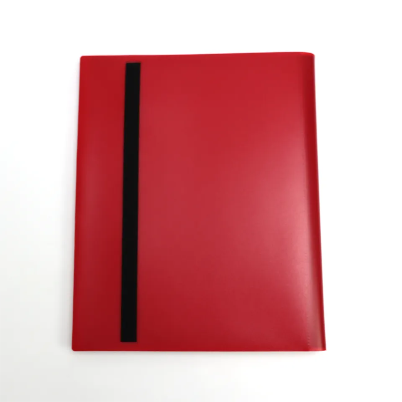 9 Pocket 360 Trading Card binder with Elastic Strap without Logo