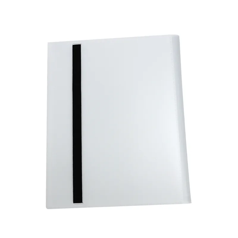 9 Pocket 360 Trading Card binder with Elastic Strap without Logo