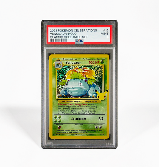 PSA 9 Venusaur #15 Celebrations Classic Collection Pokemon card