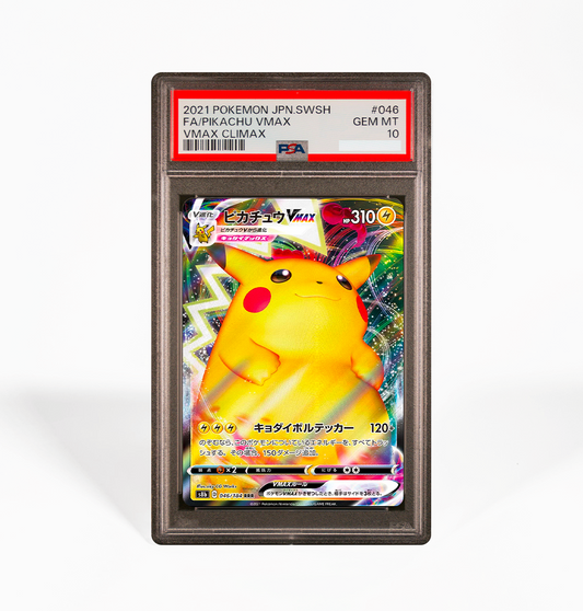 PSA 10 Pikachu VMax #046 VMax Climax S8B Japanese Pokemon card