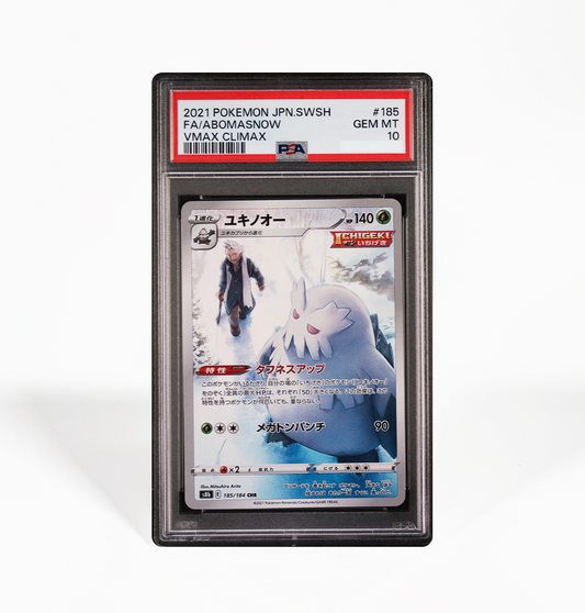 PSA 10 Abomansnow #185 VMax Climax S8B Japanese Pokemon card