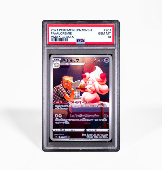 PSA 10 Alcremie #201 VMax Climax S8B Japanese Pokemon card