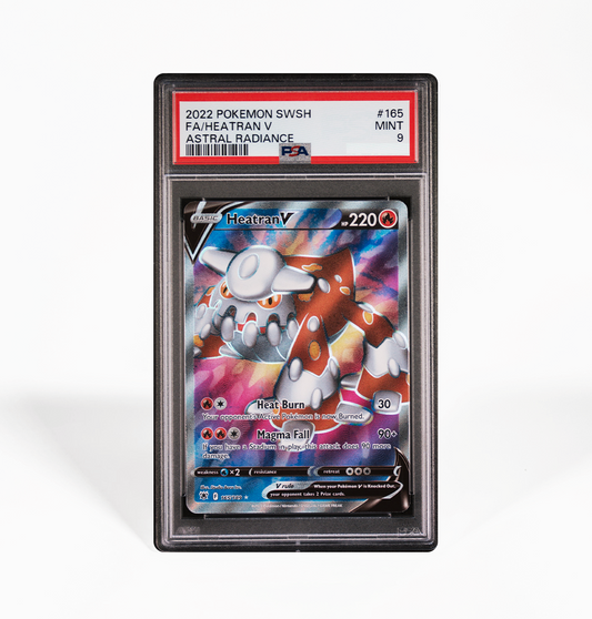PSA 9 Heatran V Astral Radiance #165 Pokemon card