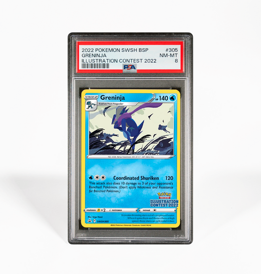 PSA 8 Greninja SWSH #305 Pokemon card