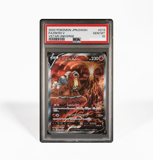 PSA 10 Entei V #213 Vstar Universe Japanese Pokemon card