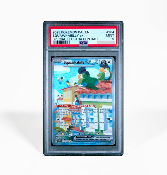 PSA 9 Squawkabilly ex Paldea Evolved #264 Pokemon card