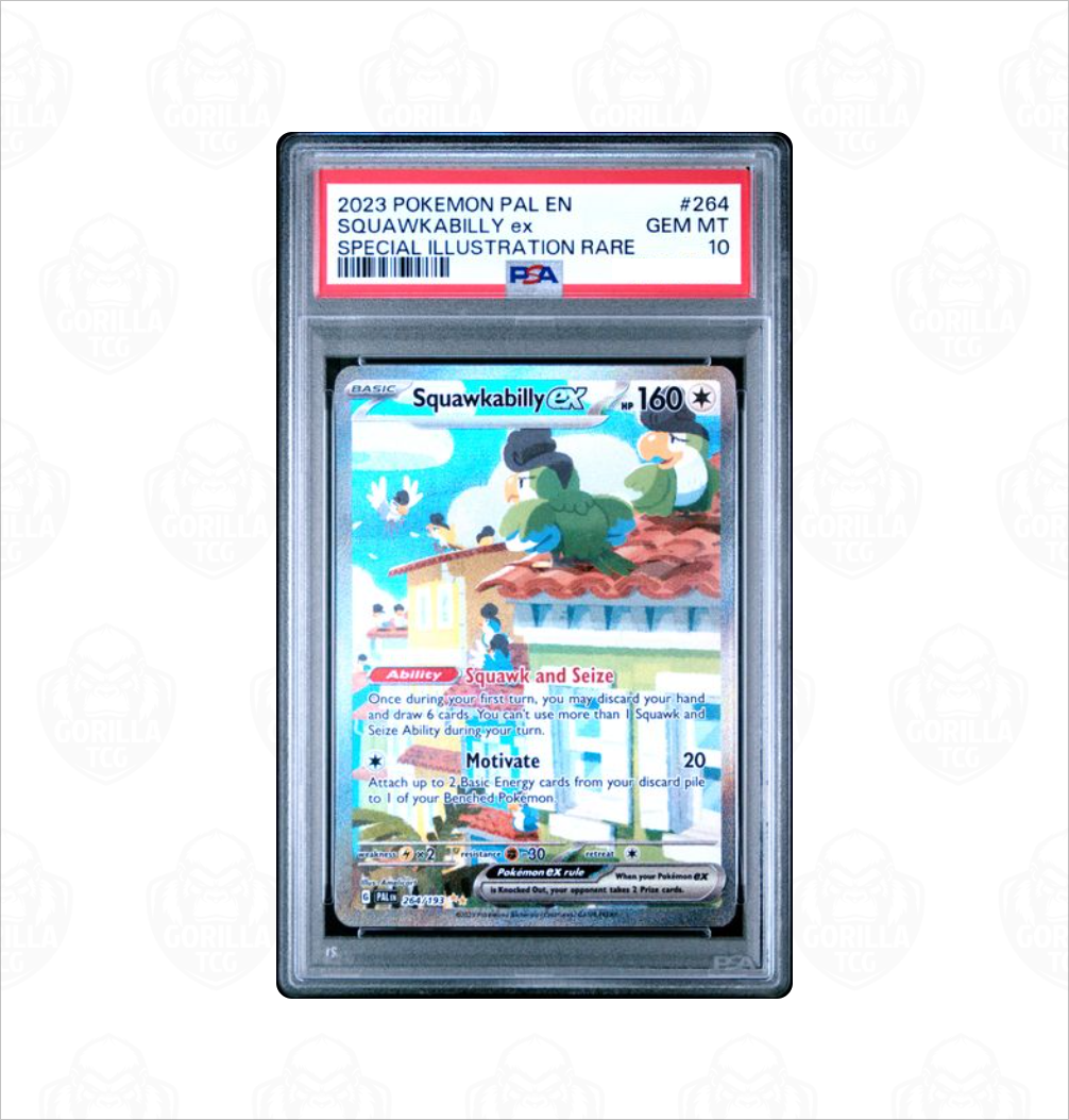 PSA 10 Squawkabilly ex Paldea Evolved #264 Pokemon card