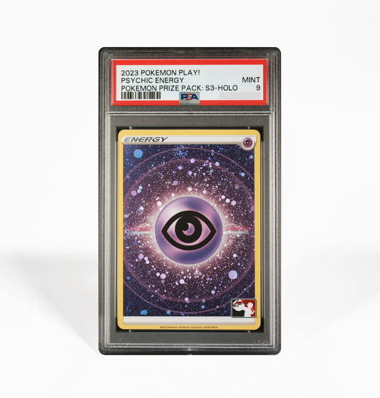 PSA 9 Psychic Energy Holo Pokemon Play! Prize Pack Series 3 Pokemon card