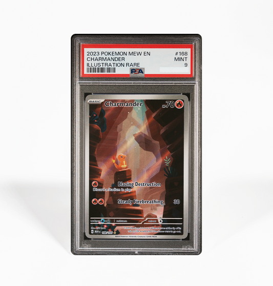 PSA 9 Charmander #168 Pokemon 151 card