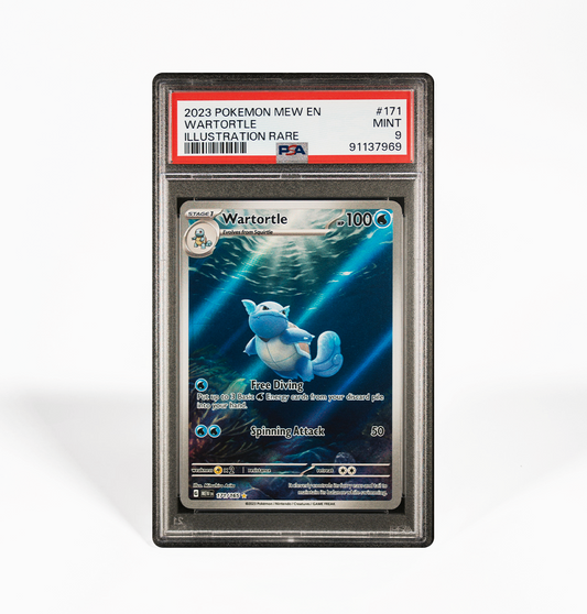 PSA 9 Wartortle #171 Pokemon 151 card