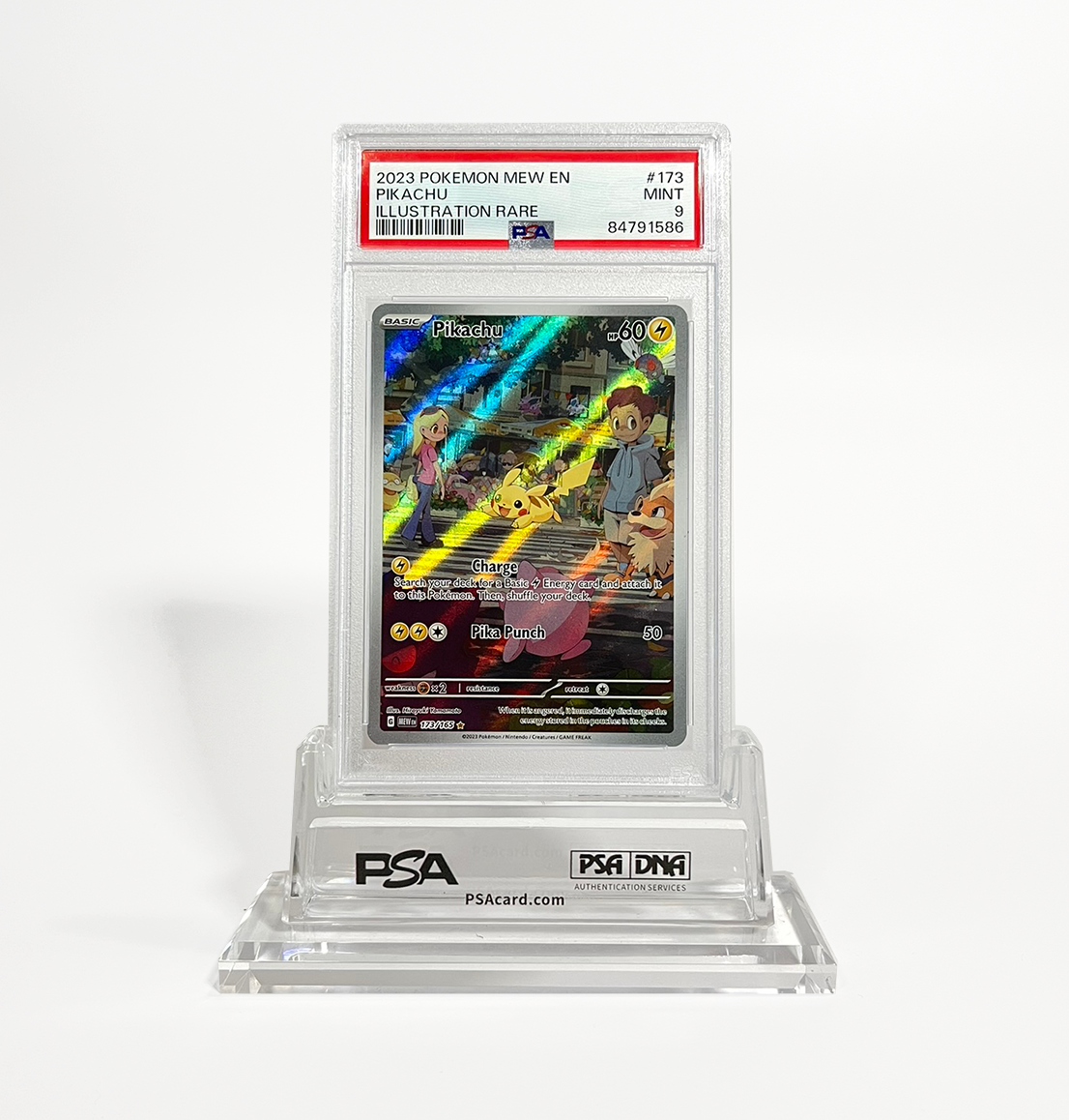 PSA 9 Pikachu SV Pokemon 151 #173 Pokemon card