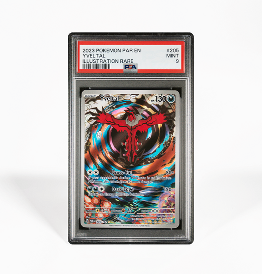 PSA 9 Yveltal #205 Paradox Rift Pokemon card