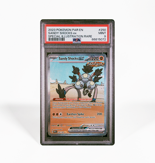 PSA 9 Sandy Shocks ex #250 Paradox Rift Pokemon card