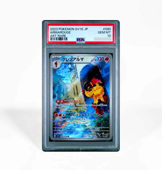 PSA 10 Armarouge Scarlet ex SV1S #080 Pokemon card