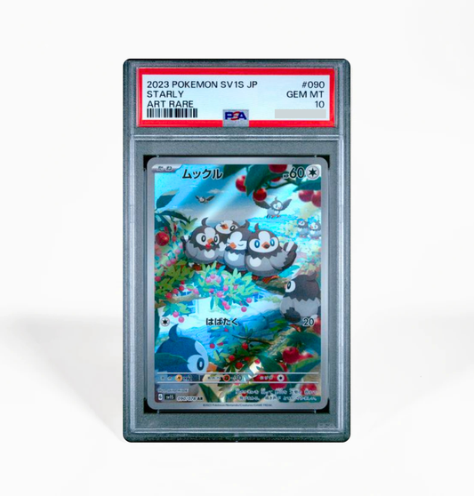PSA 10 Starly #090 Scarlet SV1S Japanese Pokemon card