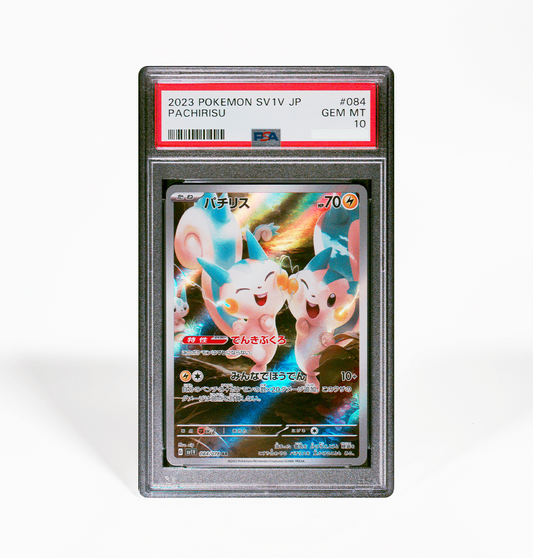 PSA 10 Graded Pachirisu SV1V 084 Pokemon card