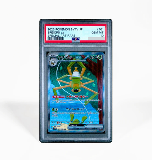 PSA 10 Spidops ex #101 Violet ex SV1V Japanese Pokemon card