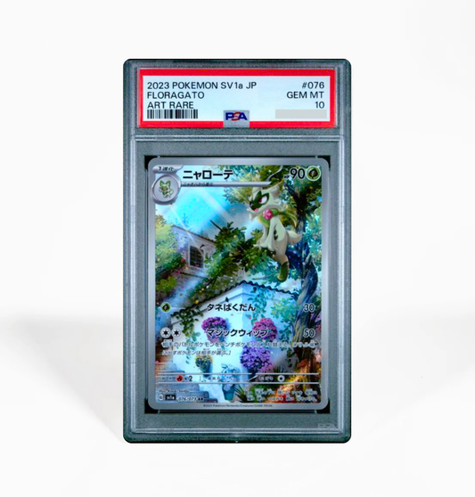 PSA 10 Floragato Triplet Beat SV1a #076 Pokemon card