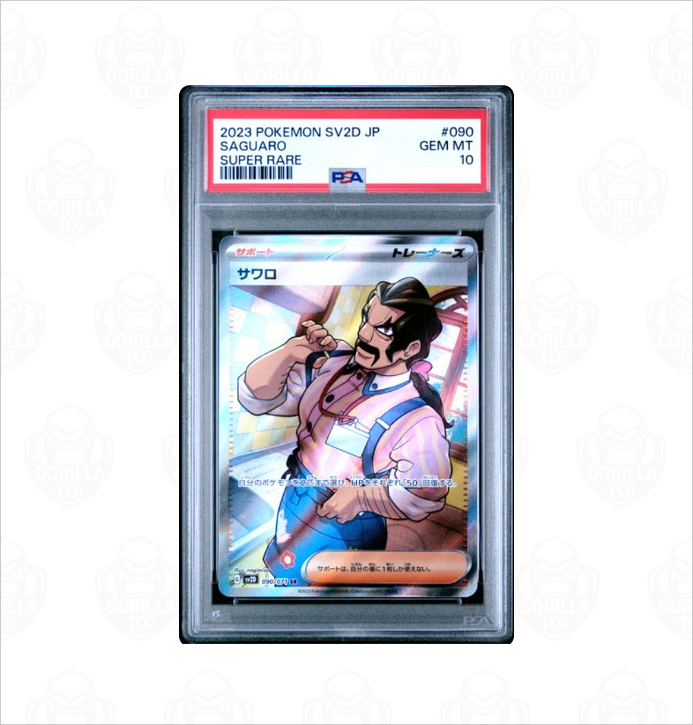 PSA 10 Saguaro #090 Clay Burst SV2D Japanese Pokemon card