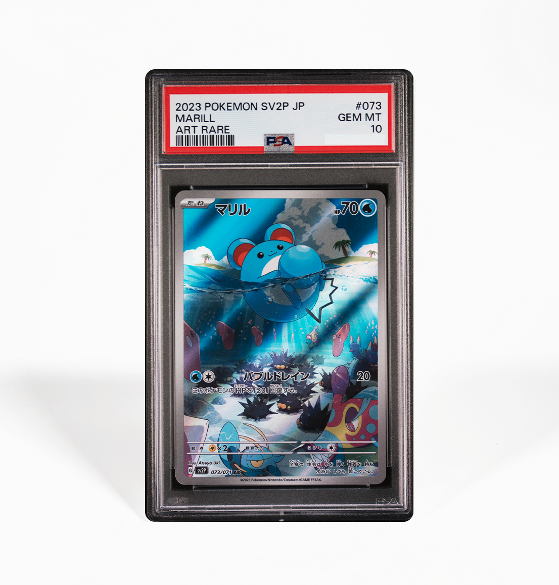 japanese marill pokemon card PSA 10 Snow Hazard SV2P #073 – GorillaTCG Tribal Instant this item offers a JAPANESE POKEMON, POCKET MONSTERS Box:Rip Live
