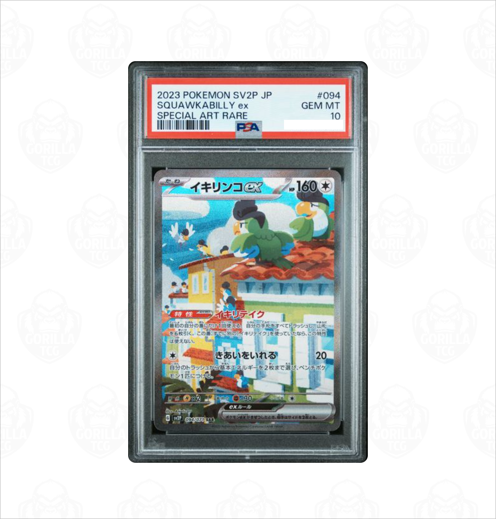 PSA 10 Squawkabilly ex Snow Hazard SV2P #094 Japanese Pokemon card