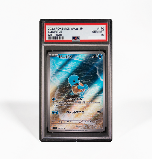 PSA 10 Squirtle #170 Pokemon 151 SV2a Japanese Pokemon card