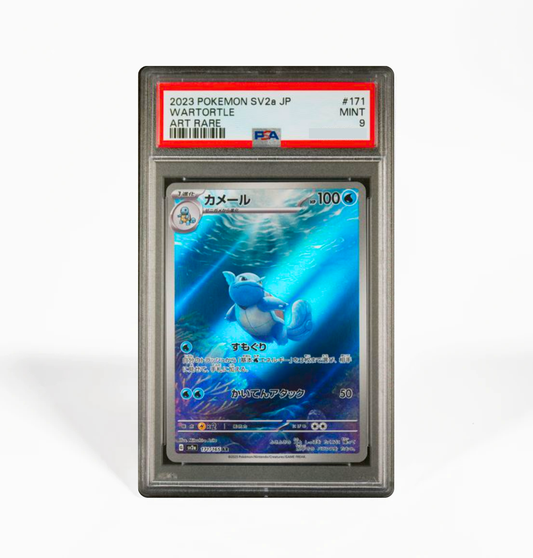 PSA 9 Wartortle #171 Pokemon 151 SV2a Japanese Pokemon card