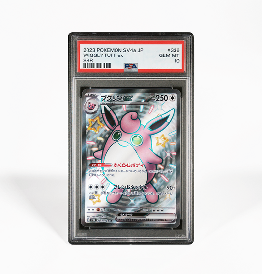 PSA 10 Wigglytuff SV4a #336 Shiny Treasure ex Pokemon card