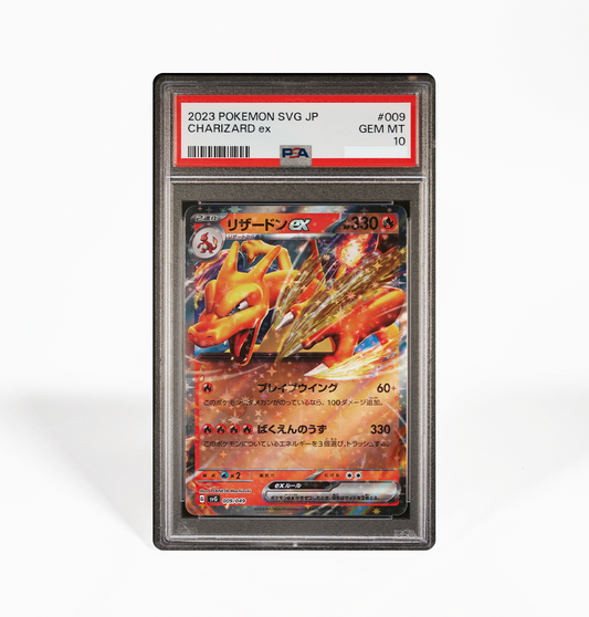 PSA 10 Charizard #009 SVG Japanese Pokemon card