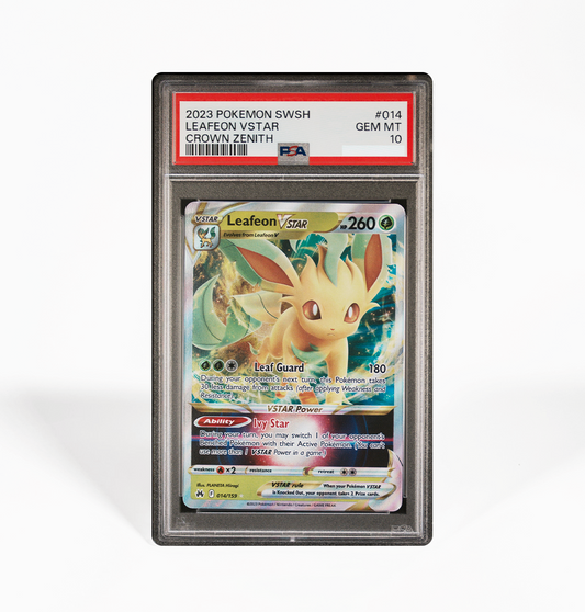 PSA 10 Leafeon VSTAR Crown Zenith #014 Pokemon card