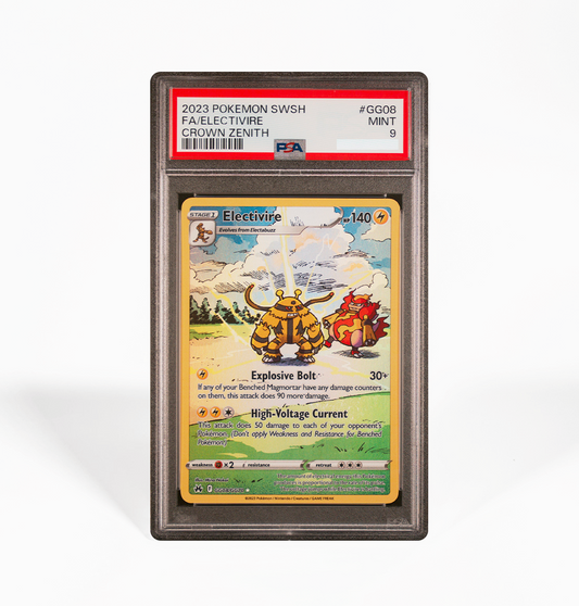 PSA 9 Electivire Crown Zenith #GG08 Pokemon card