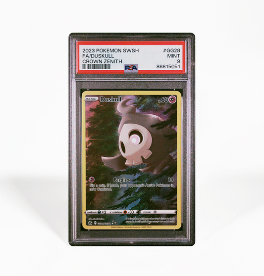 PSA 9 Duskull Crown Zenith #GG28 Pokemon card