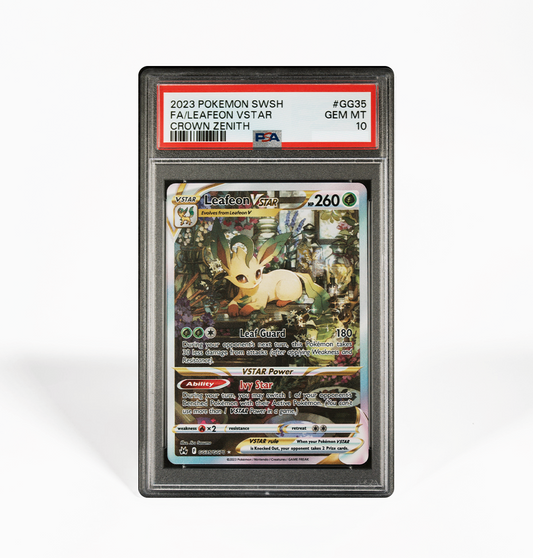 PSA 10 Leafeon VSTAR Crown Zenith GG35 Pokemon card
