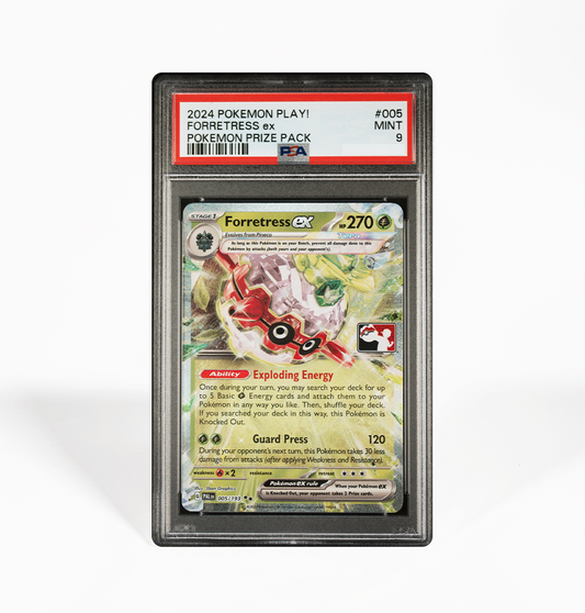 PSA 9 Forretress ex #005 Pokemon Play! Prize Pack Series Pokemon card