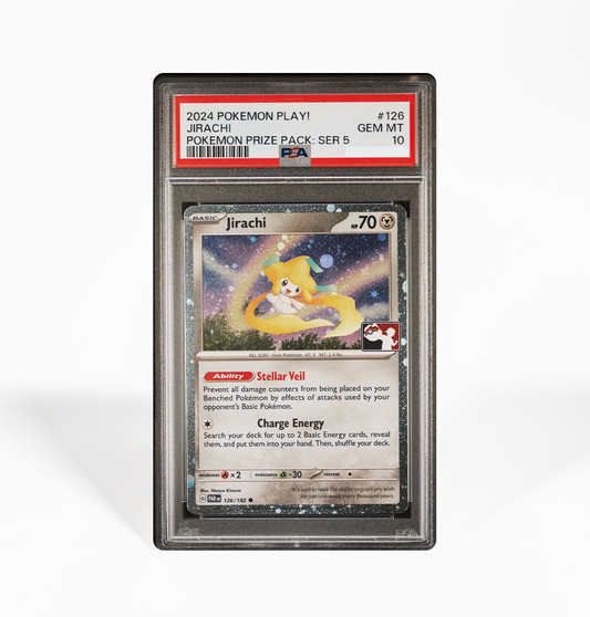 PSA 10 Jirachi #126 Pokemon Play! Prize Pack Series 5 Pokemon card