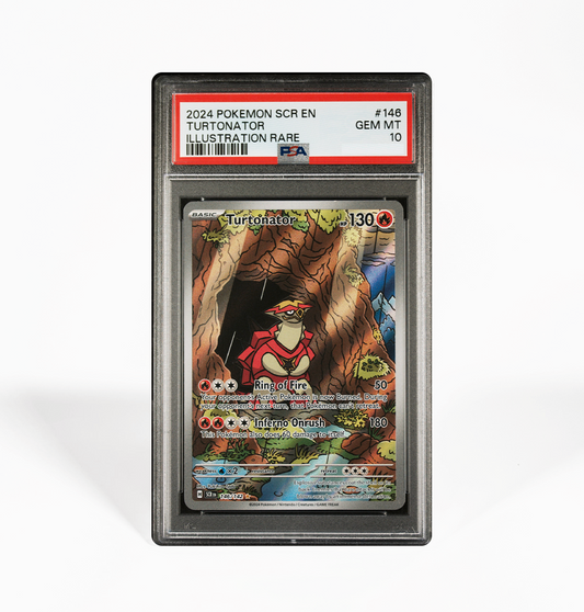 PSA 10 Turtonator Stellar Crown #146 Pokemon card