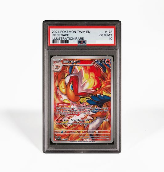 PSA 10 Infernape Twilight Masquerade #173 Pokemon card