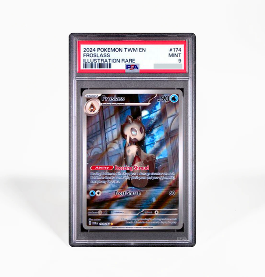 PSA 9 Froslass Twilight Masquerade #174 Pokemon card