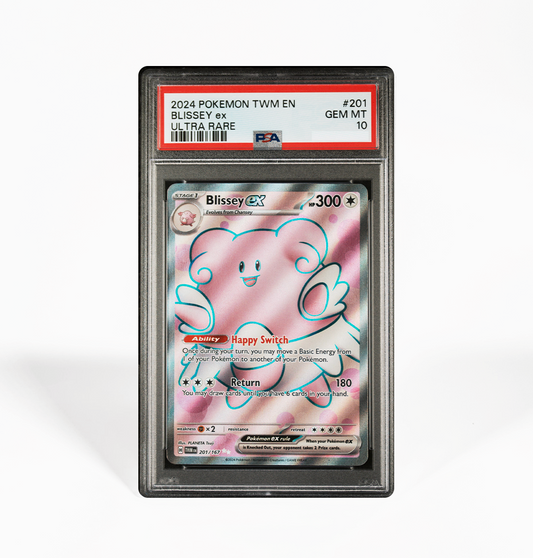 PSA 10 Blissey ex Twilight Masquerade #201 Pokemon card