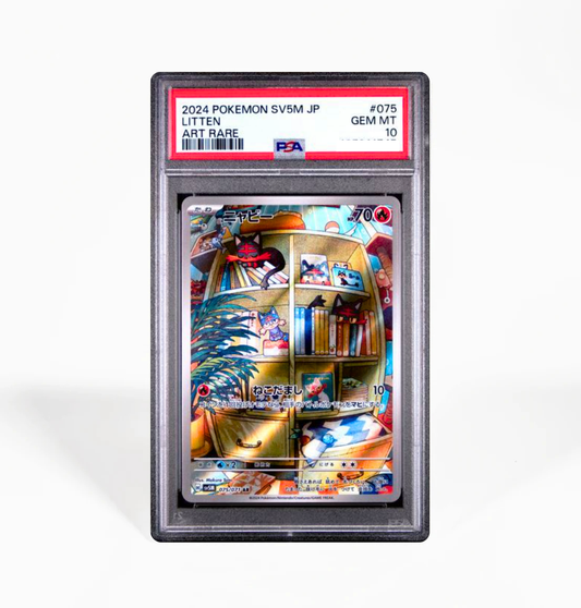 PSA 10 Litten #075 Cyber Judge SV5M Japanese Pokemon card