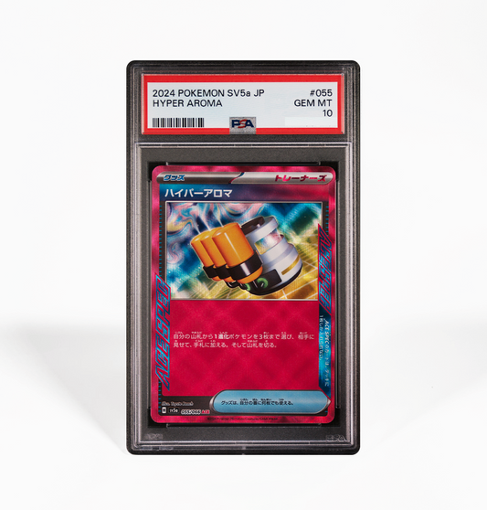 PSA 10 Hyper Aroma #055 Crimson Haze SV5a Japanese Pokemon card