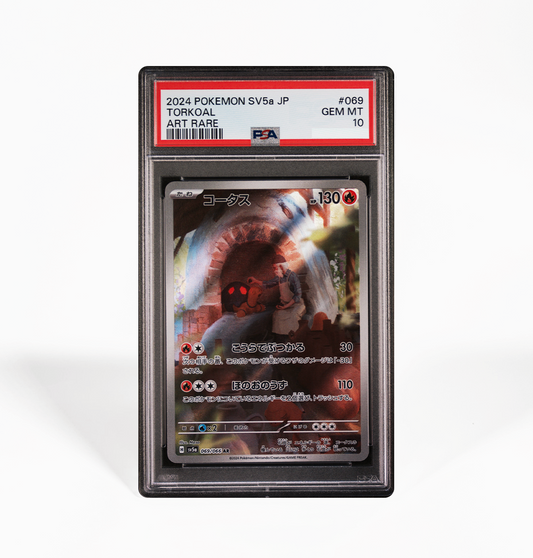 PSA 10 Torkoal #069 Crimson Haze SV5a Japanese Pokemon card