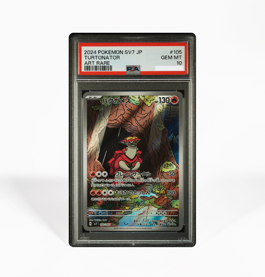 PSA 10 Turtonator #105 Stellar Miracle SV7 Japanese Pokemon card